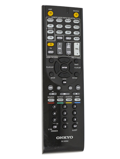 【中古】ONKYO オーディオリモコン RC-805M