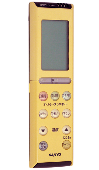 【中古】SANYO製　エアコンリモコン　RCS-EU1