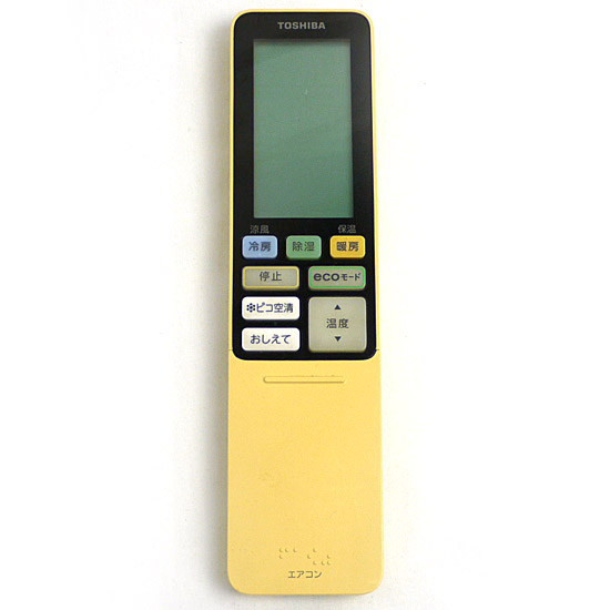 【中古】TOSHIBA　エアコンリモコン　WH-RA01EJ1