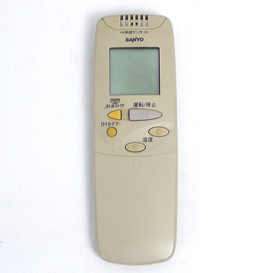 【中古】SANYO製　エアコンリモコン　RCS-EB4