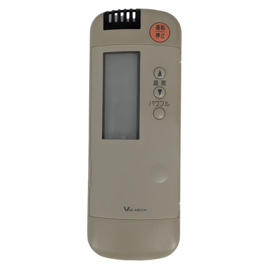 【中古】V GAS　ガスエアコンリモコン　WR-A3P