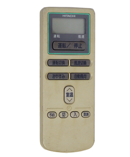 【中古】HITACHI　エアコンリモコン RAR-1Y6