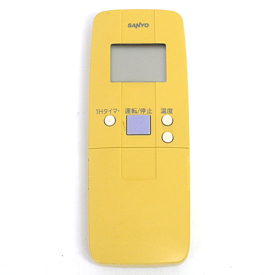 【中古】SANYO製　エアコンリモコン　RCS-LVR8A