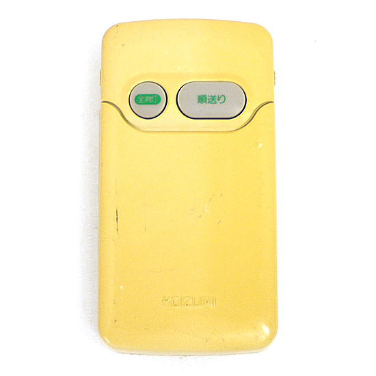 【中古】KOIZUMI　照明用リモコン　KRU-6TM-7E