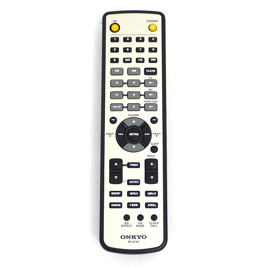 【中古】ONKYO　オーディオリモコン　RC-614S