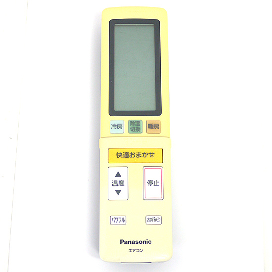 【中古】Panasonic　エアコンリモコン ACXA75C00620