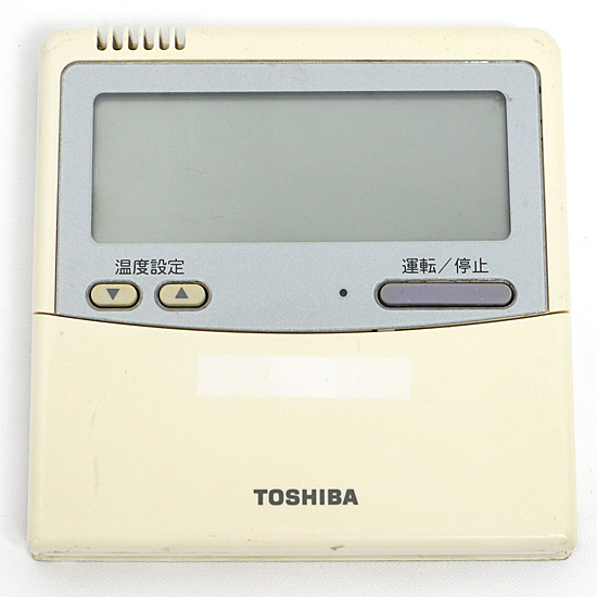 【中古】TOSHIBA　業務用エアコンリモコン　RBC-AMT31(SX-A1E)