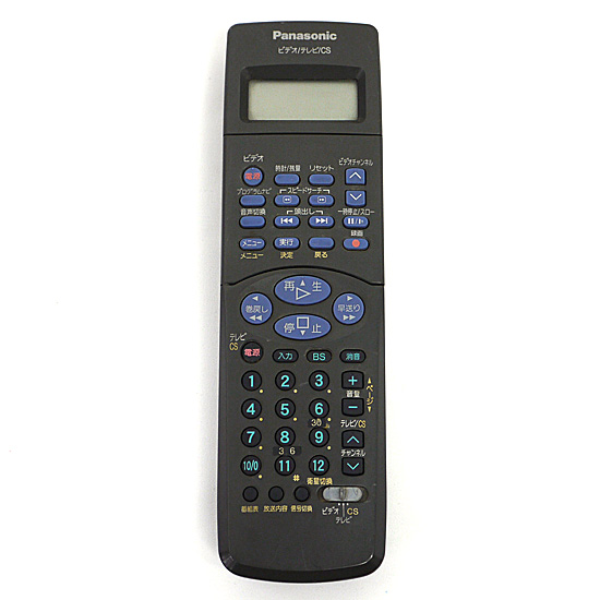 【中古】Panasonic　ビデオリモコン　VEQ2384