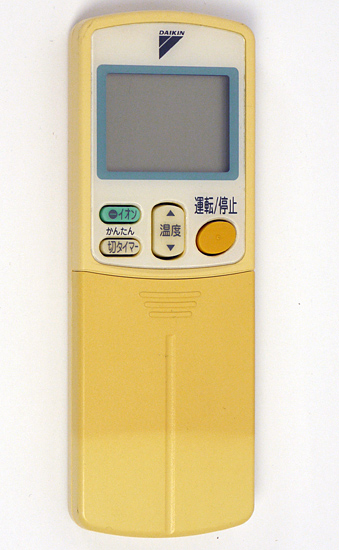 【中古】DAIKIN　エアコンリモコン ARC432A22