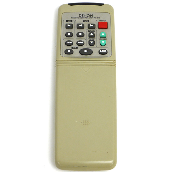 【中古】DENON　オーディオリモコン RC-846