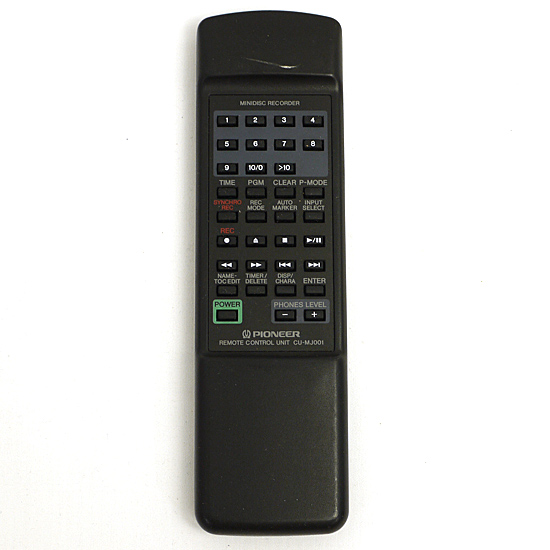 【中古】PIONEER　オーディオリモコン　CU-MJ001