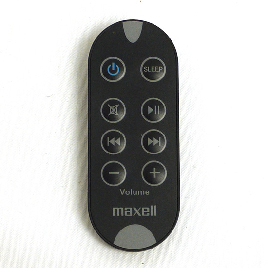 【中古】maxell　iPod/iPhone対応アクティブスピーカー用リモコン　MXSP-1200　リモコンのみ