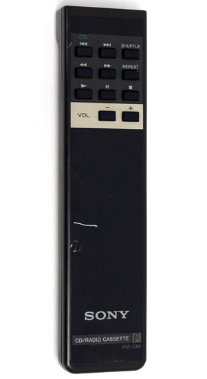 【中古】SONY　オーディオリモコン　RM-C85