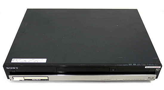 【中古】SONY　ブルーレイディスクレコーダー　BDZ-RS10　320GB　リモコンなし