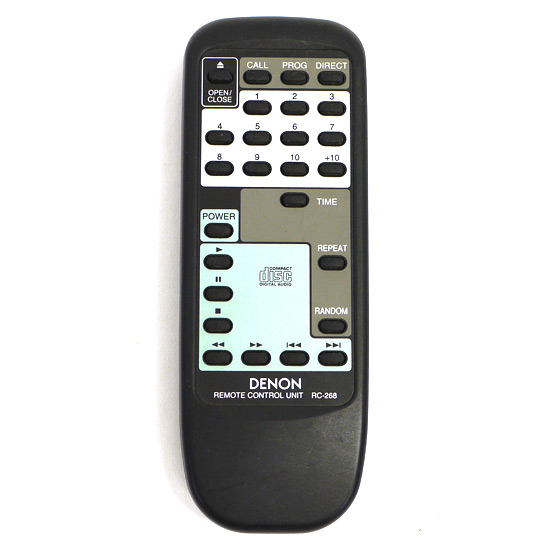 【中古】DENON　オーディオリモコン RC-268