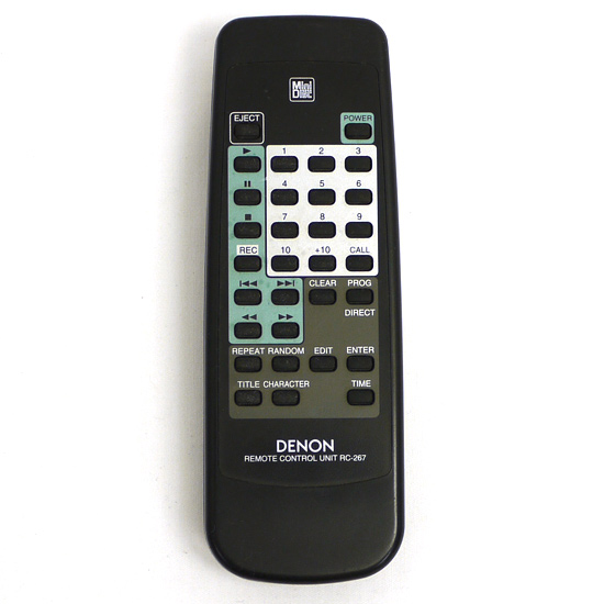 【中古】DENON　オーディオリモコン RC-267