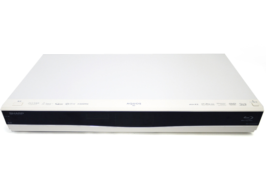 【中古】SHARP　AQUOS ブルーレイディスクレコーダー BD-W560SW　リモコンなし