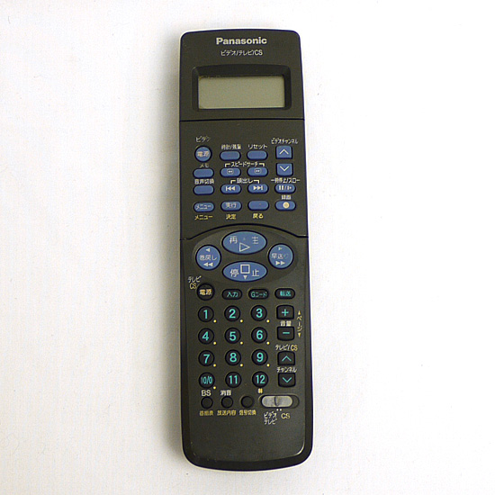 【中古】Panasonic　ビデオリモコン　VEQ2146