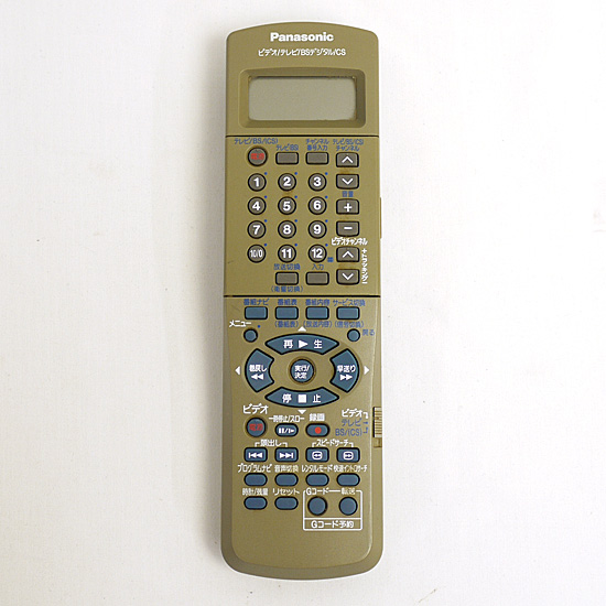 【中古】Panasonic　ビデオリモコン EUR7901KR0