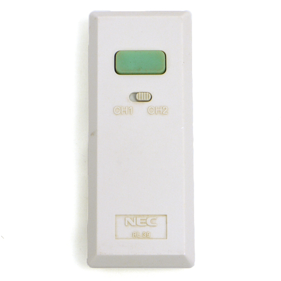 【中古】NEC　照明用リモコン　RL39
