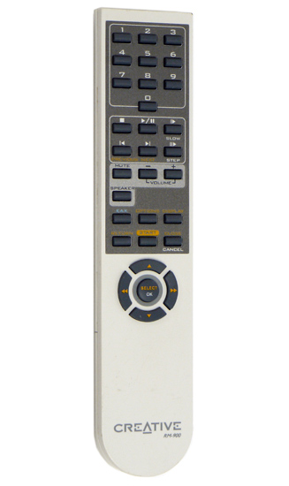 【中古】CREATIVE　オーディオリモコン　RM-900