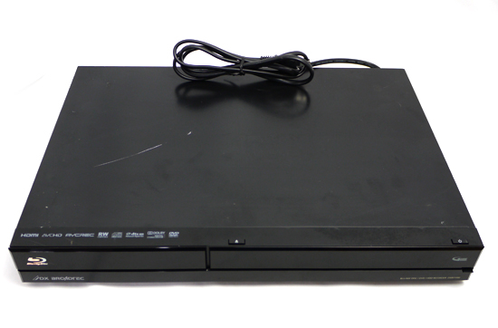 【中古】DXアンテナ　ブルーレイディスクレコーダー　DXBS1000　本体いたみ　リモコンなし