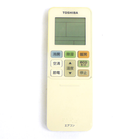 【中古】TOSHIBA　エアコンリモコン　WH-TA11EJ