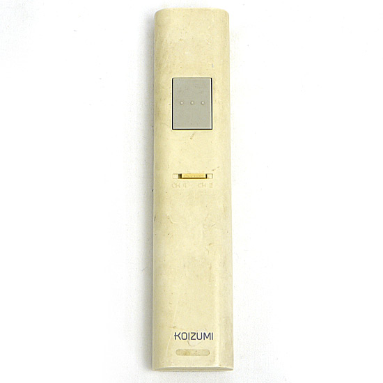 【中古】KOIZUMI　照明用リモコン　KRU-MRH-1G