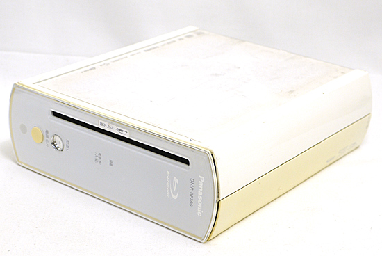 【中古】Panasonic　ブルーレイディスクレコーダー DMR-BF200-W　縦置きスタンド・リモコンなし・本体いたみ