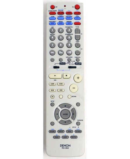 【中古】DENON　オーディオリモコン RC-952