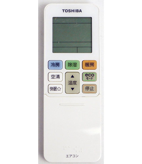 【中古】TOSHIBA　エアコンリモコン RG101A5/J