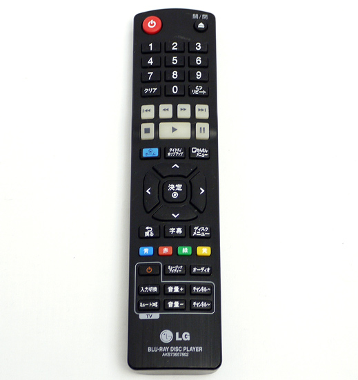 【中古】LGエレクトロニクス　テレビリモコン　AKB73657802