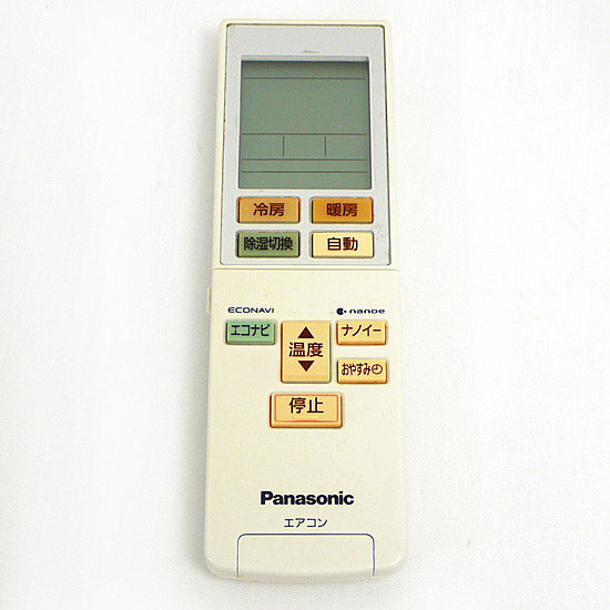 【中古】Panasonic　エアコンリモコン ACXA75C00580