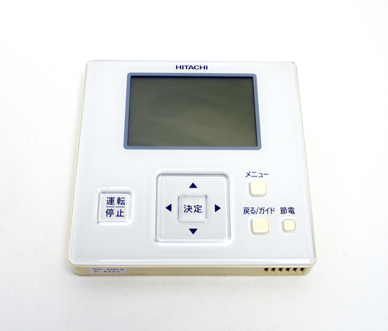 【中古】HITACHI　エアコン用 多機能リモコン PC-ARF3