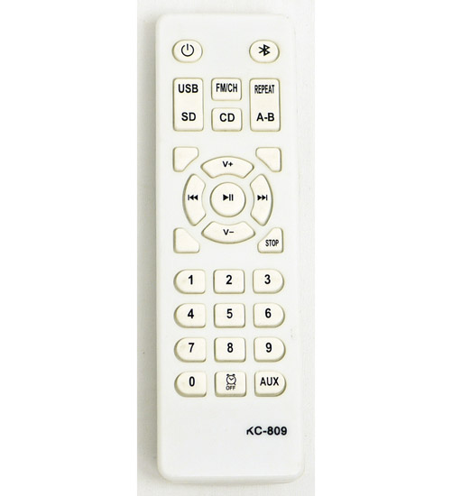 【中古】NoYuo　CDプレーヤー用リモコン　KC-809　リモコンのみ