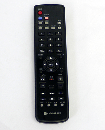 【中古】TOSHIBA製　PCリモコン　G83C00041G10