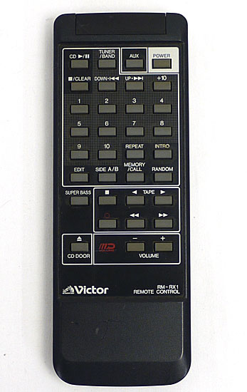 【中古】Victor　オーディオリモコン　RM-RX1