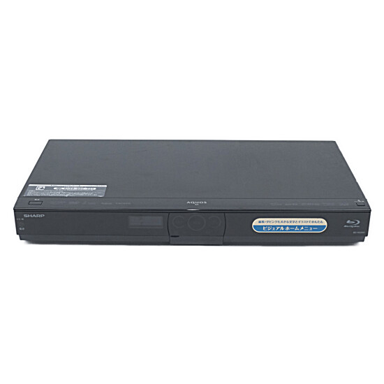【中古】SHARP　AQUOS ブルーレイディスクレコーダー BD-W2300　リモコンなし