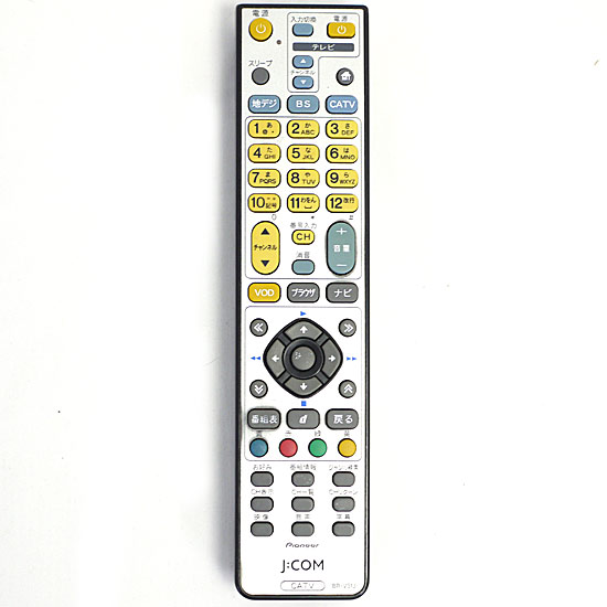 【中古】Pioneer　J:COM CATVリモコン BR-V31J