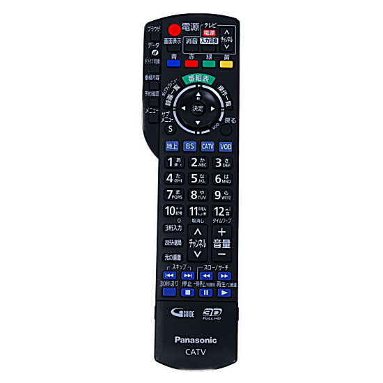 【中古】Panasonic　CATVリモコン　N2QAYB001152
