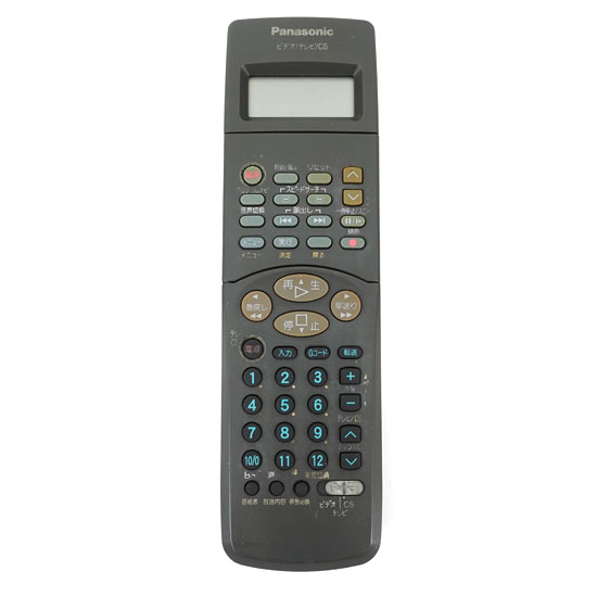 【中古】Panasonic　ビデオリモコン　VEQ2423