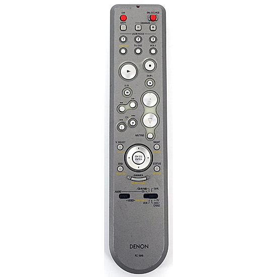【中古】DENON　オーディオリモコン　RC-1045