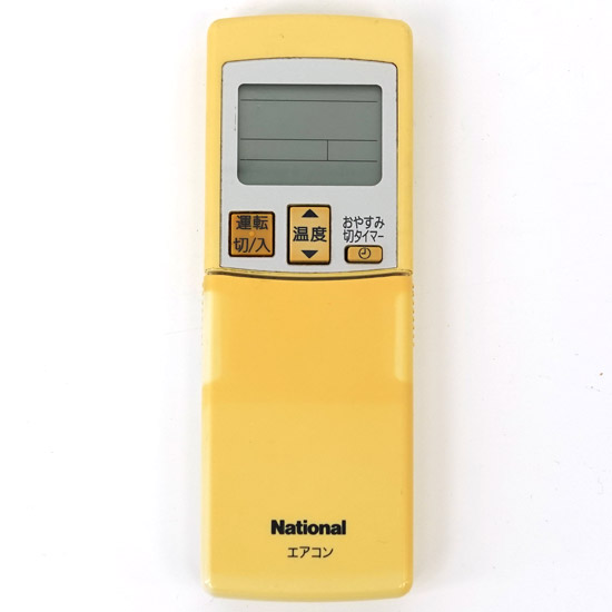 【中古】National　エアコンリモコン A75C2872