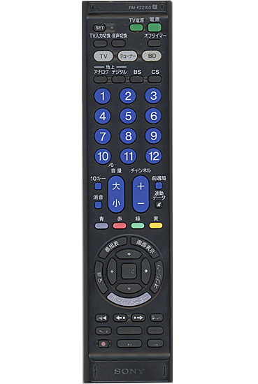 【中古】SONY　リモートコマンダーRM-PZ210D (S)　シルバー　本体いたみ