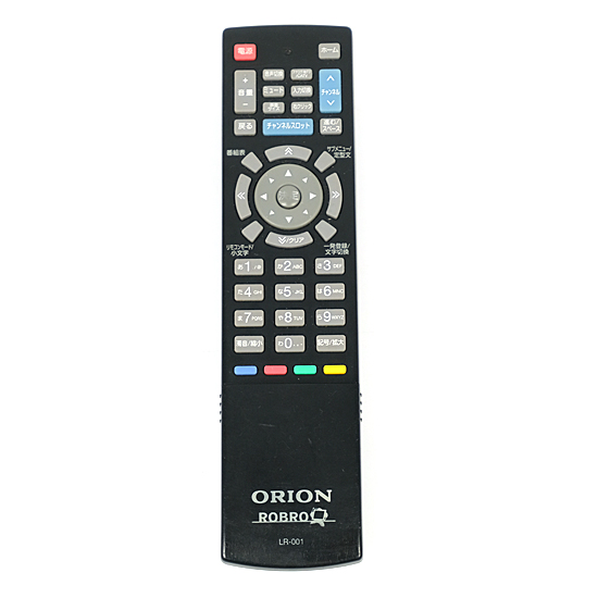 【中古】ORION　テレビ用リモコン　LR-001