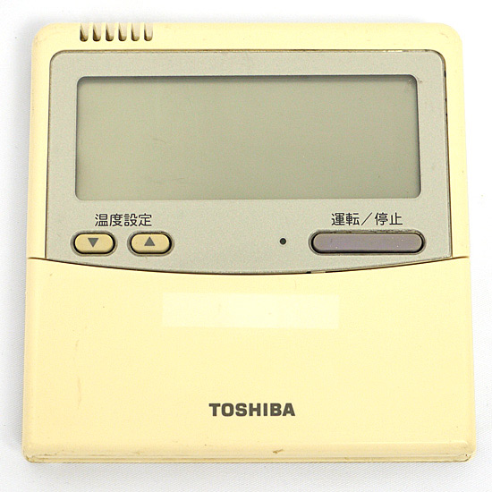 【中古】TOSHIBA　業務用エアコンリモコン　RBC-AMT31(SX-A1E)