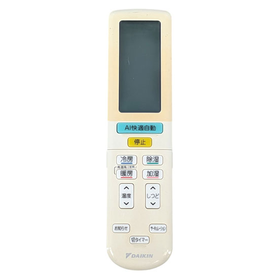 【中古】DAIKIN　エアコンリモコン ARC472A92