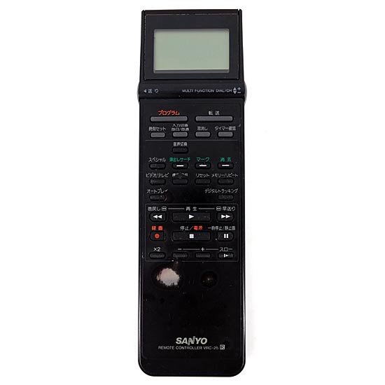【中古】SANYO製　ビデオリモコン　VRC-25