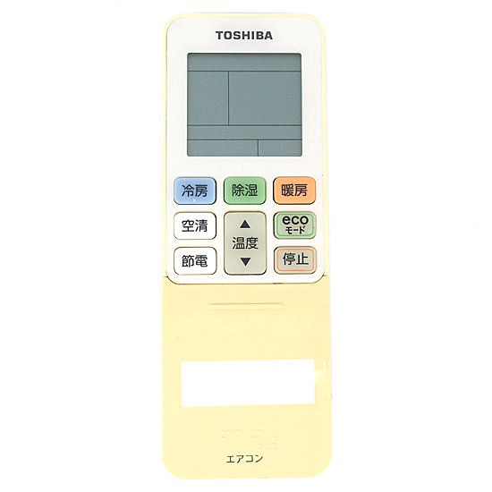 【中古】TOSHIBA　エアコンリモコン　WH-TA11EJ