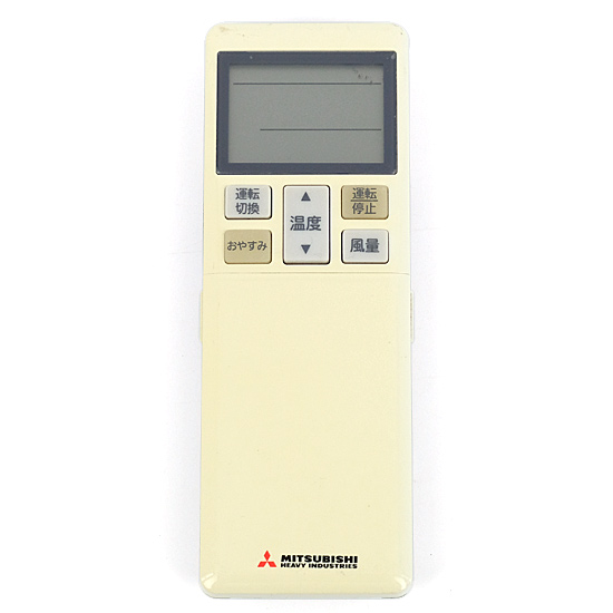 【中古】三菱重工製　エアコンリモコン　RLA502A700V